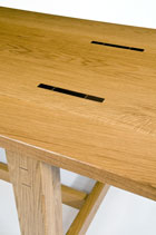 Detail of dining table