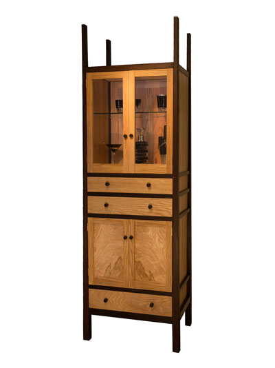 Tall Display Cabinet